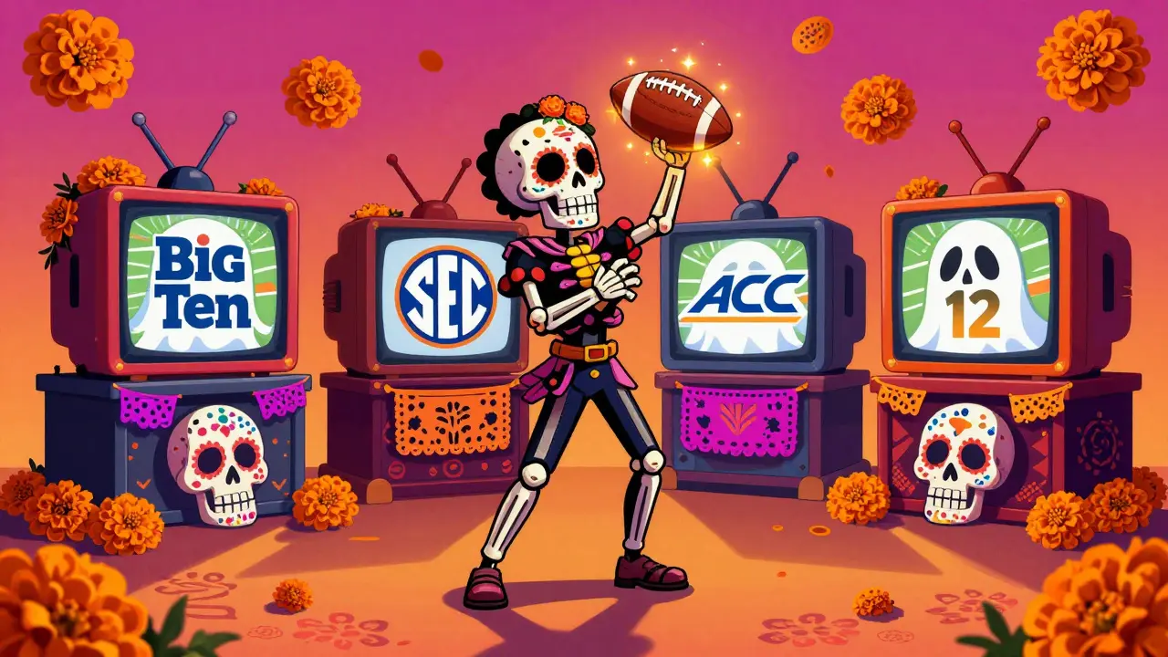 College Conference Networks: Big Ten, SEC, ACC, and Pac-12 Streaming