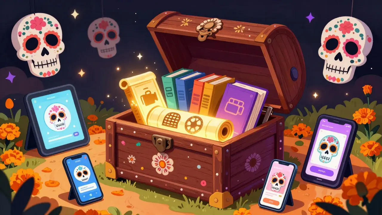 Open treasure chest of curated international TV content