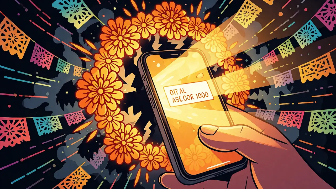 Smartphone emitting a golden shield blocking shadowy hacker figures